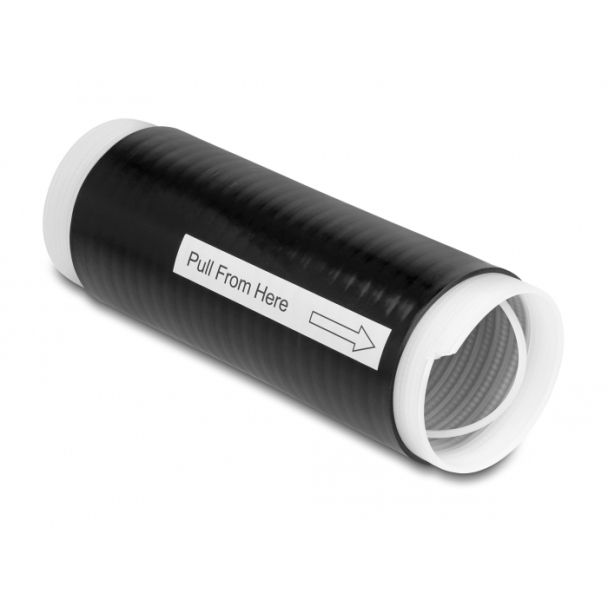 DeLOCK Tubo termoretraibile a freddo 45 mm x 130 mm 2 pz. nero