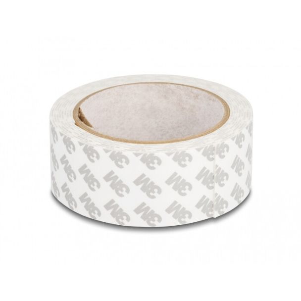 DeLOCK Passacavo per montaggio sotto il tavolo 63 x 28 mm - lunghezza 400 mm 2 pezzi bianco