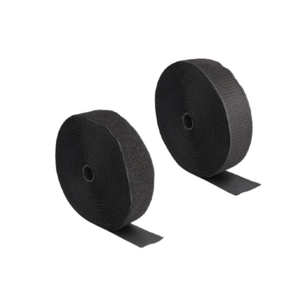 DeLOCK Nastro con chiusura a strappo pesante L 15 m x L 50 mm nero