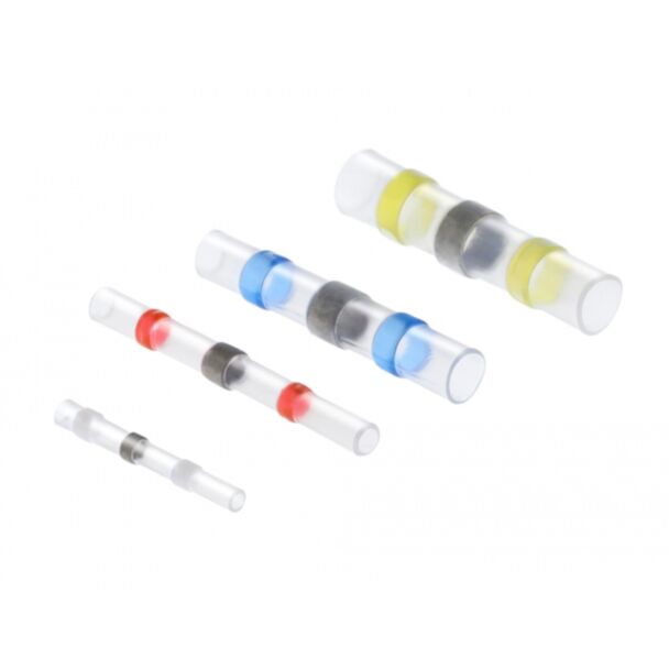 DeLOCK Set di connettori per fili a saldare impermeabile 50 pezzi 26 - 10 AWG colori assortiti