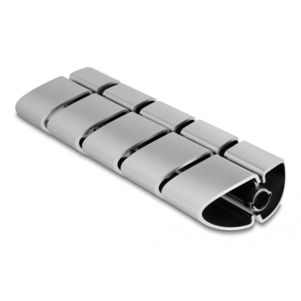DeLOCK Elemento di montaggio per canalina 75 x 45 mm 5 pezzi argento