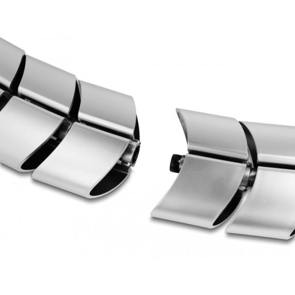 DeLOCK Canalina per cavi per scrivania 740 x 75 mm altezza regolabile argento
