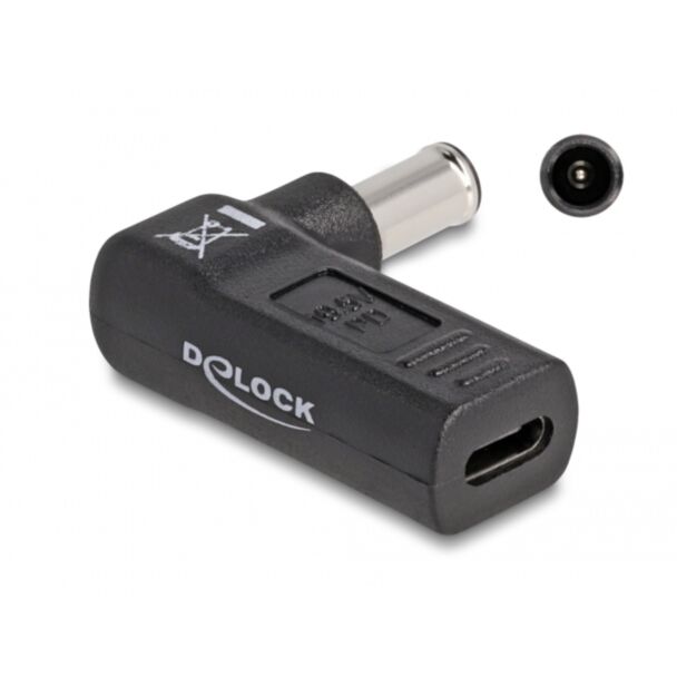 DeLOCK Adattatore per portatile Cavo di ricarica USB Type-C femmina per Sony 6,0 x 4,3 mm maschio 90° angolato