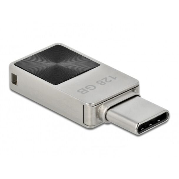 DeLOCK Mini Chiavetta USB 5 Gbps USB-C da 128 GB - Alloggiamento in metallo