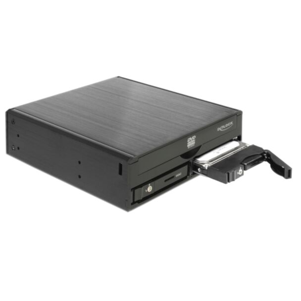 DeLOCK 47230 box per lettore ottico 13,3 cm (5.25") SATA III Nero