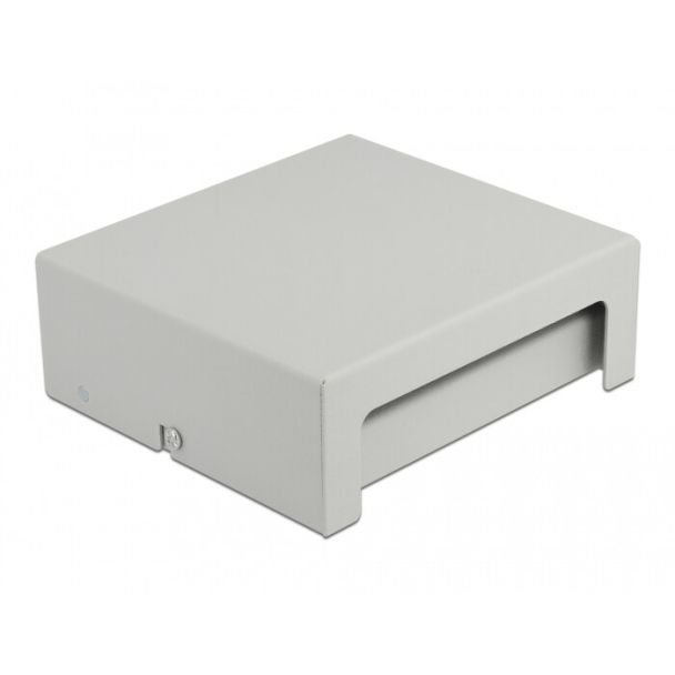 DeLOCK Pannello patch keystone a 6 porte grigio