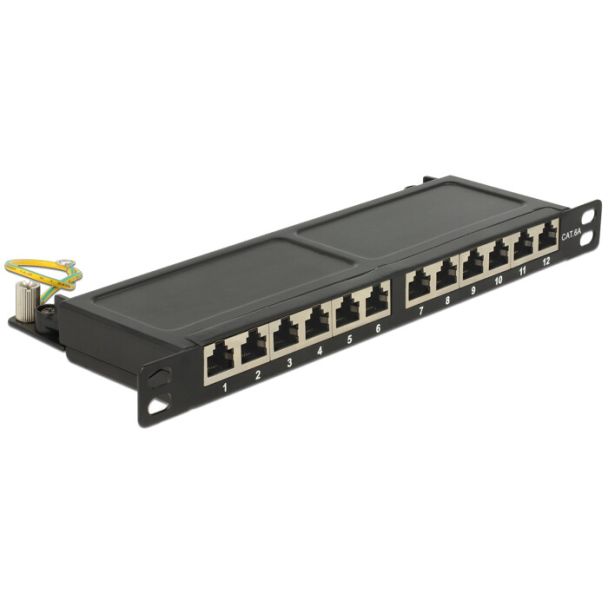 DeLOCK 43312 patch panel 0.5U