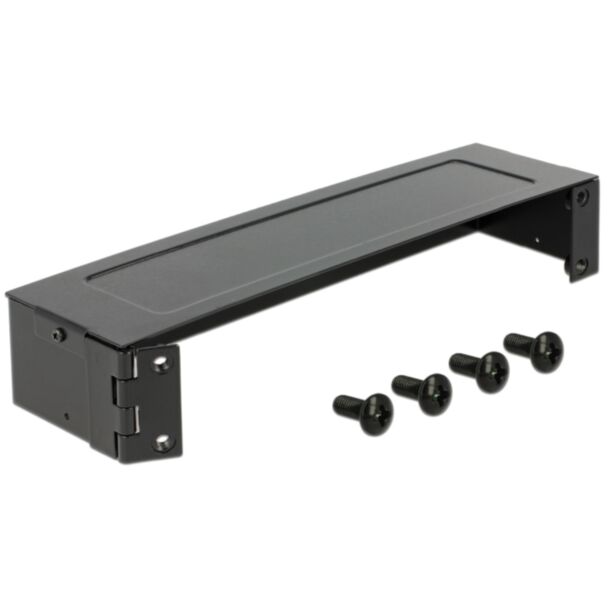 DeLOCK 43303 rack 1U Da parete Nero