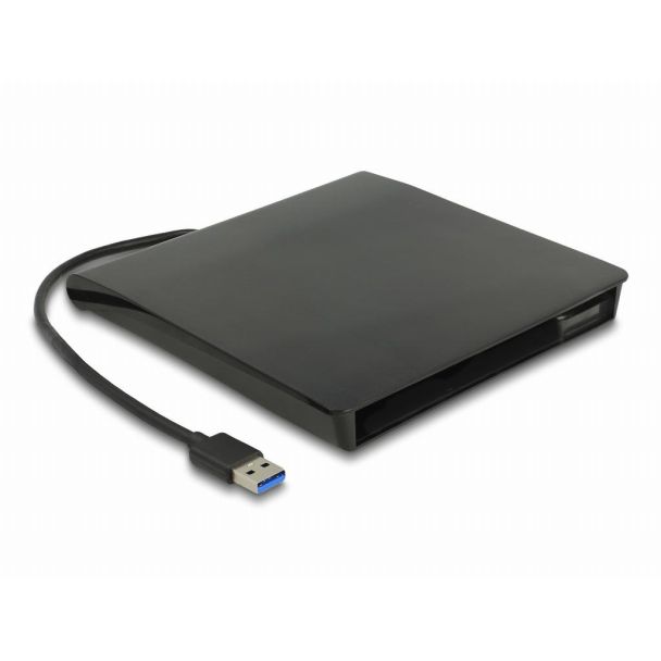 DeLOCK External Enclosure for 5.25″ Slim SATA Drives 12.7 mm to SuperSpeed USB 5 Gbps Type-A male