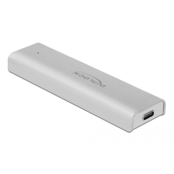 DeLOCK Custodia esterna per SSD M.2 NVMe PCIe con SuperSpeed USB 10 Gbps (USB 3.2 Gen 2) USB Type-C femmina