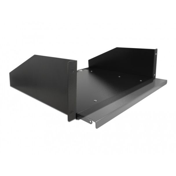 DeLOCK Piastra estraibile da 19″ 3U, nero