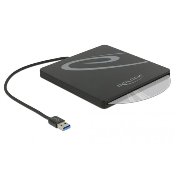 DeLOCK 42604 box per lettore ottico 13,3 cm (5.25") SATA III Nero