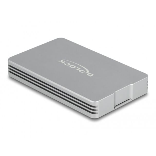 DeLOCK Involucro USB4 40 Gbps per 1 x M.2 NVMe SSD - senza utensili