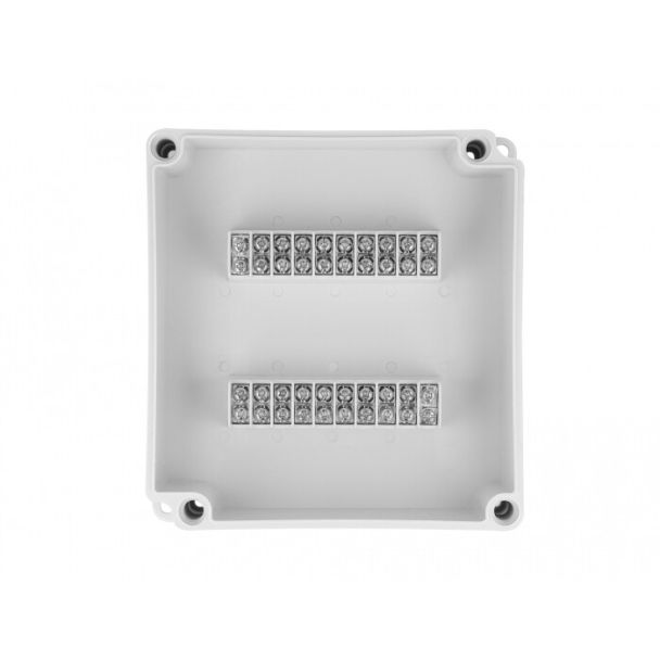 DeLOCK Alloggiamento per l'installazione con entrate cavi 170 x 160 x 70 mm grigio