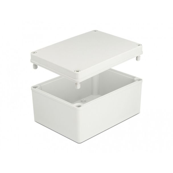 DeLOCK Alloggiamento di installazione IP65 impermeabile 200 x 150 x 100 mm grigio