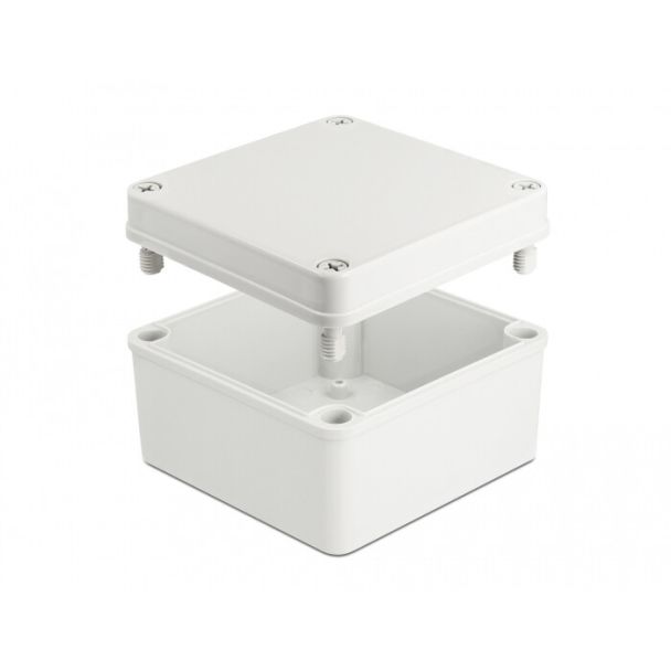 DeLOCK Alloggiamento di installazione IP65 impermeabile 125 x 125 x 75 mm grigio