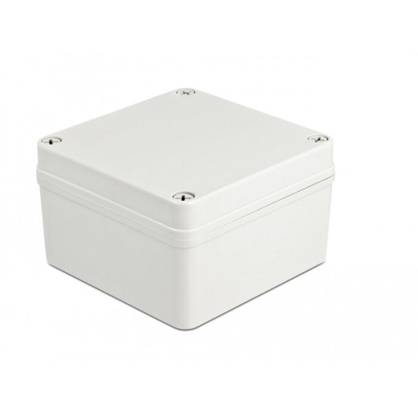 DeLOCK Installation Housing IP65 waterproof 125 x 125 x 75 mm grey