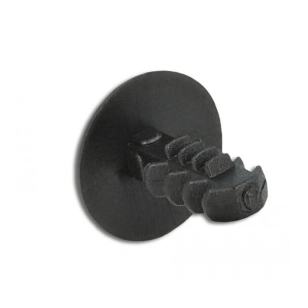 DeLOCK Fir tree clip black 10 pieces