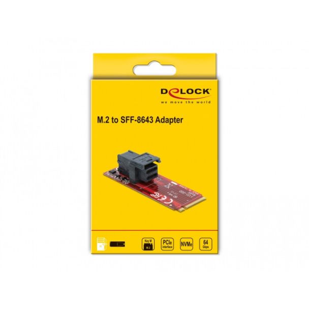 DeLOCK 62721 scheda di interfaccia e adattatore Interno M.2