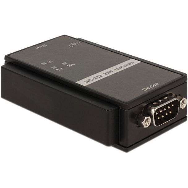 DeLOCK 62500 cable gender changer RS-232 Black