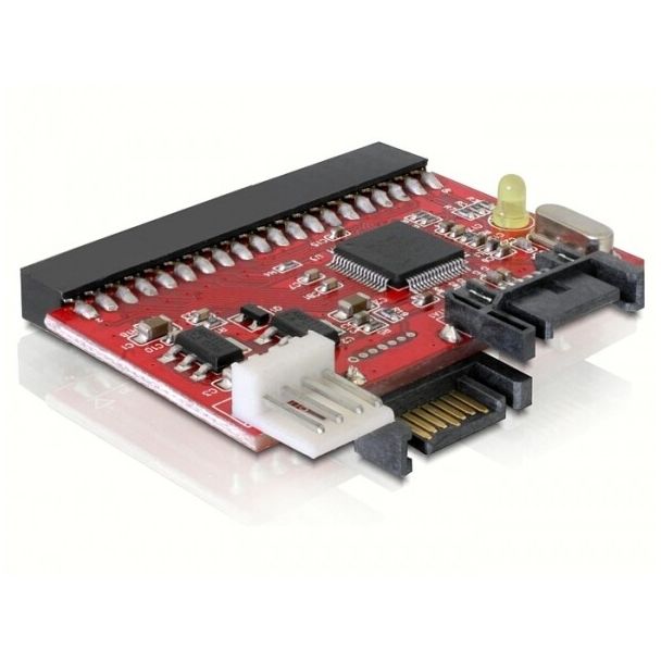 DeLOCK Converter IDE >SATA / SATA>IDE scheda di interfaccia e adattatore