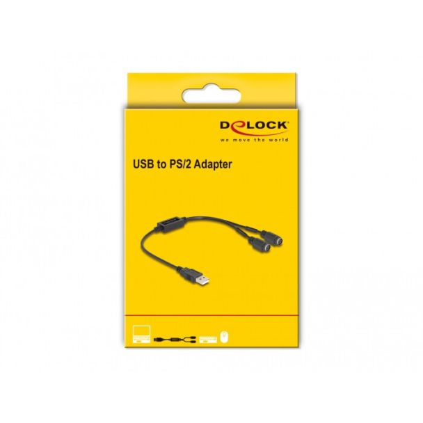 DeLOCK Adattatore da USB a PS/2