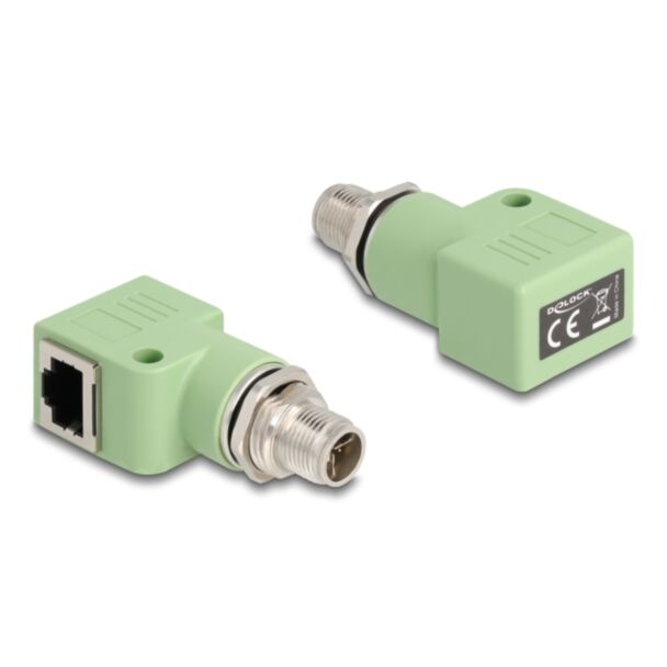 DeLOCK 60681 M12 RJ45 Verde