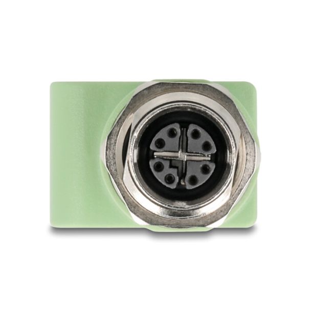 DeLOCK 60681 M12 RJ45 Verde