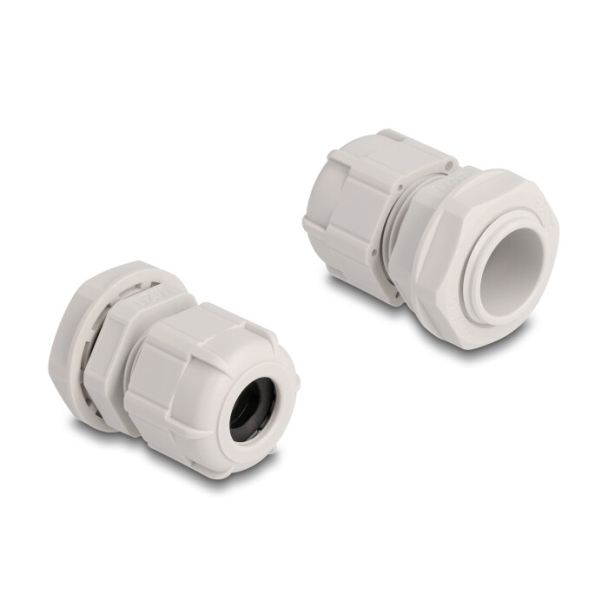 DeLOCK Cable Gland M20 10 pieces grey