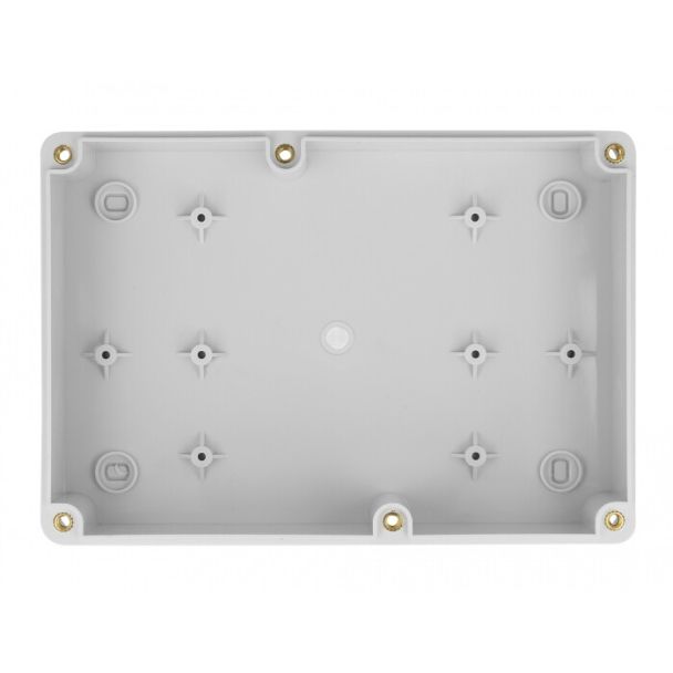 DeLOCK Alloggiamento per l'installazione con entrate cavi 180 x 125 x 57 mm grigio