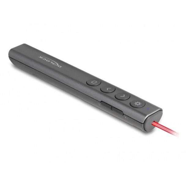DeLOCK Presentatore Laser USB antracite
