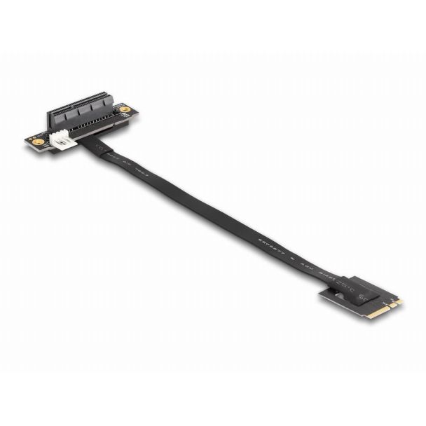 DeLOCK M.2 Key A+E per PCIe x4 Adattatore NVMe angolato con cavo da 20 cm