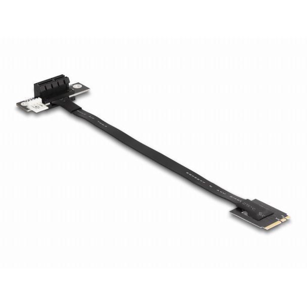 DeLOCK M.2 Key A+E per PCIe x1 Adattatore NVMe angolato con cavo da 20 cm