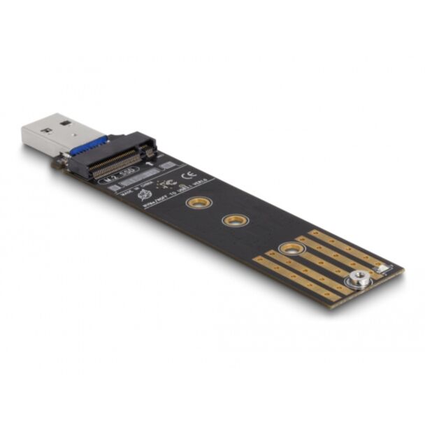 DeLOCK Combo Converter for M.2 NVMe PCIe or SATA SSD with USB 3.2 Gen 2