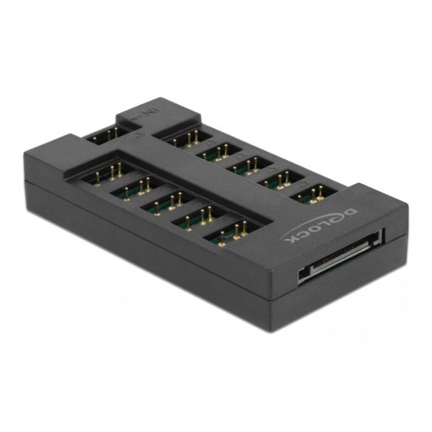 DeLOCK RGB Hub for ARGB LEDs with 10 ports