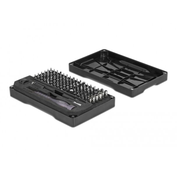 DeLOCK Set di cacciaviti di precisione 106 pezzi