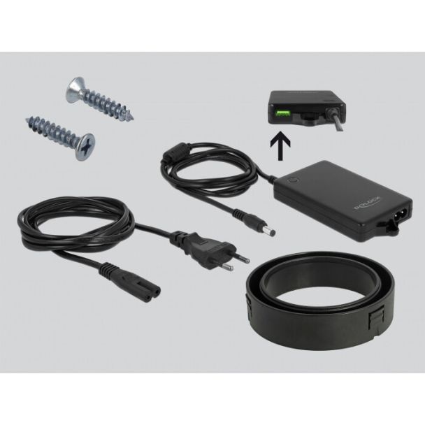 DeLOCK 64065 Caricabatterie per dispositivi mobili Smartphone Bianco dC Ricarica rapida Interno