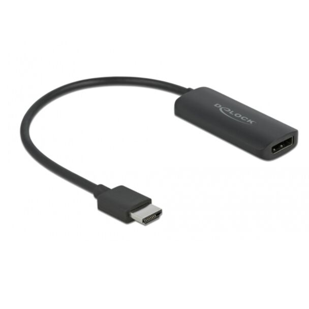 DeLOCK Adapter HDMI-A male to DisplayPort female 4K 60 Hz