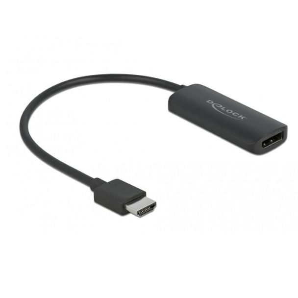 DeLOCK Adapter HDMI-A male to DisplayPort female 4K 60 Hz