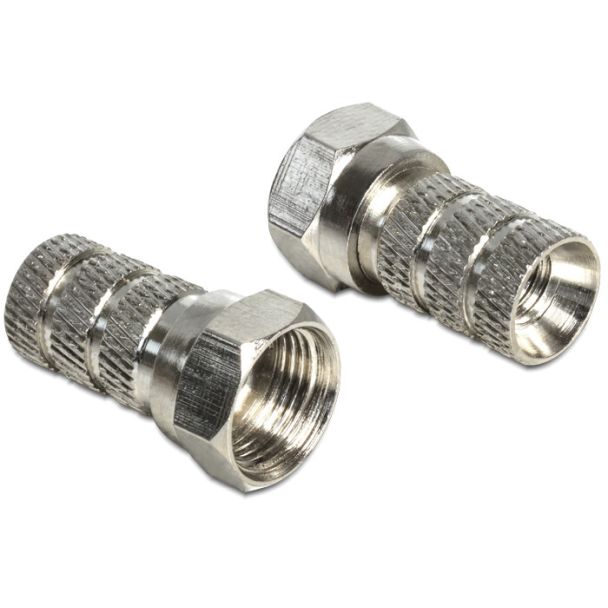DeLOCK 65615 cavo di collegamento F Argento
