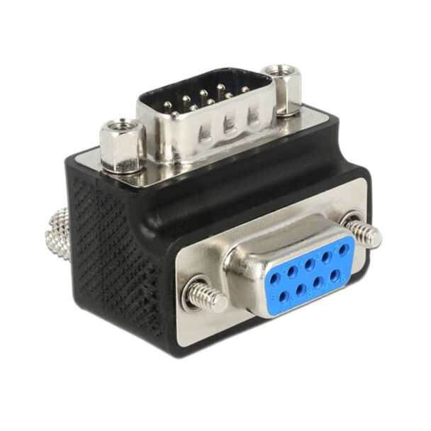 DeLOCK 65593 adattatore per inversione del genere dei cavi VGA Nero, Argento
