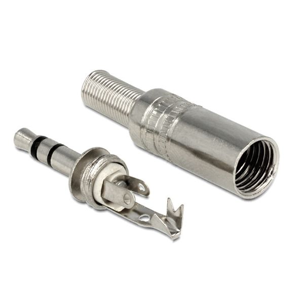 DeLOCK 65532 cavo di collegamento 3.5 mm Argento