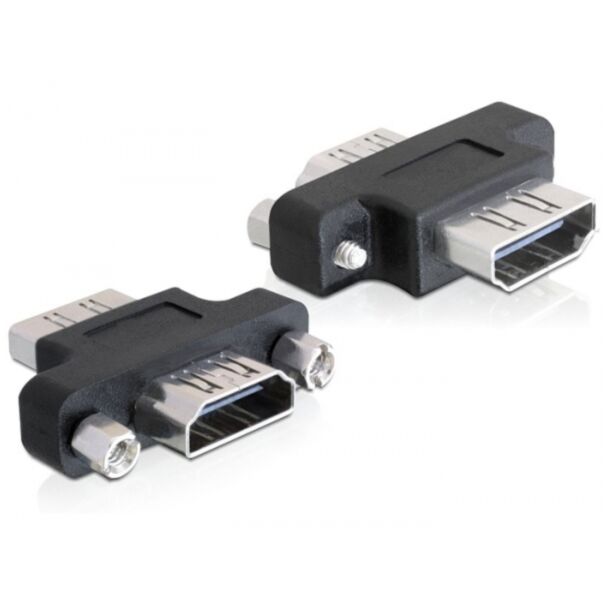 DeLOCK HDMI A 19-p HDMI A Nero