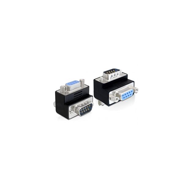 DeLOCK 65265 adattatore per inversione del genere dei cavi Sub-D 9 pin Nero