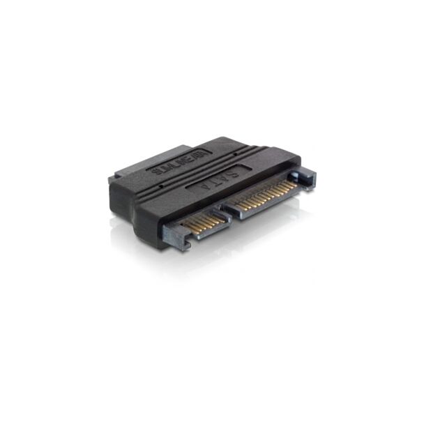 DeLOCK SATA 22-pin / Slim SATA Adapter SATA 22-pin M Slim SATA 13-pin FM Black