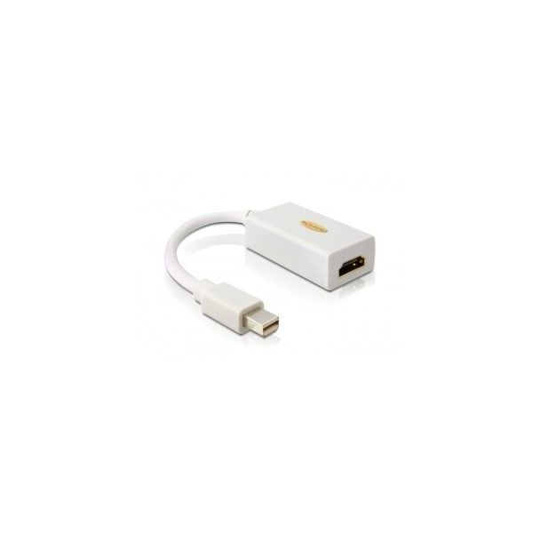DeLOCK Adapter mini Displayport / HDMI FM HDMI tipo A (Standard) Bianco