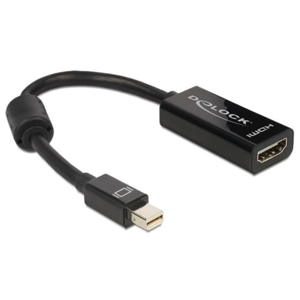 DeLOCK Adapter mini Displayport / HDMI 0,18 m HDMI tipo A (Standard) Nero