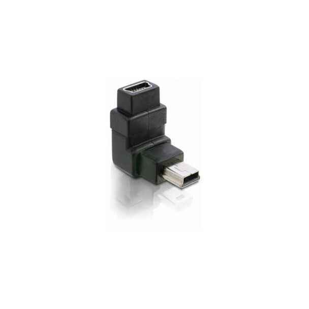 DeLOCK Adapter USB-B mini USB-B mini 5-pin Nero