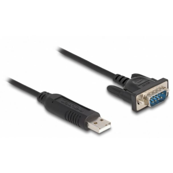 DeLOCK USB 2.0 to serial RS-232 adapter with compact serial connector housing 50 cm FTDI