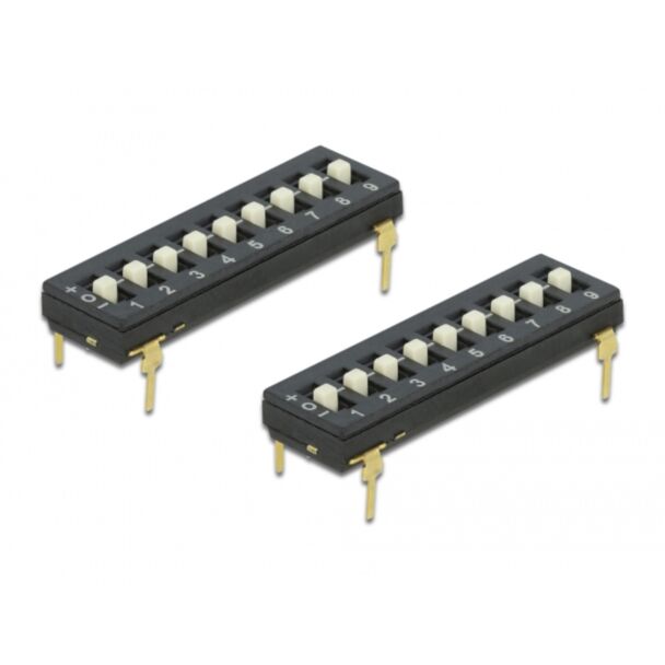 DeLOCK 66309 accessorio per circuiti stampati (PCB) DIP switch 2 pz
